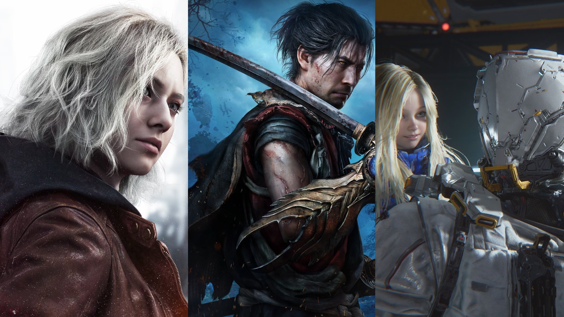 Art of Resident Evil Requiem, Onimusha: Way of the Sword, and Pragmata