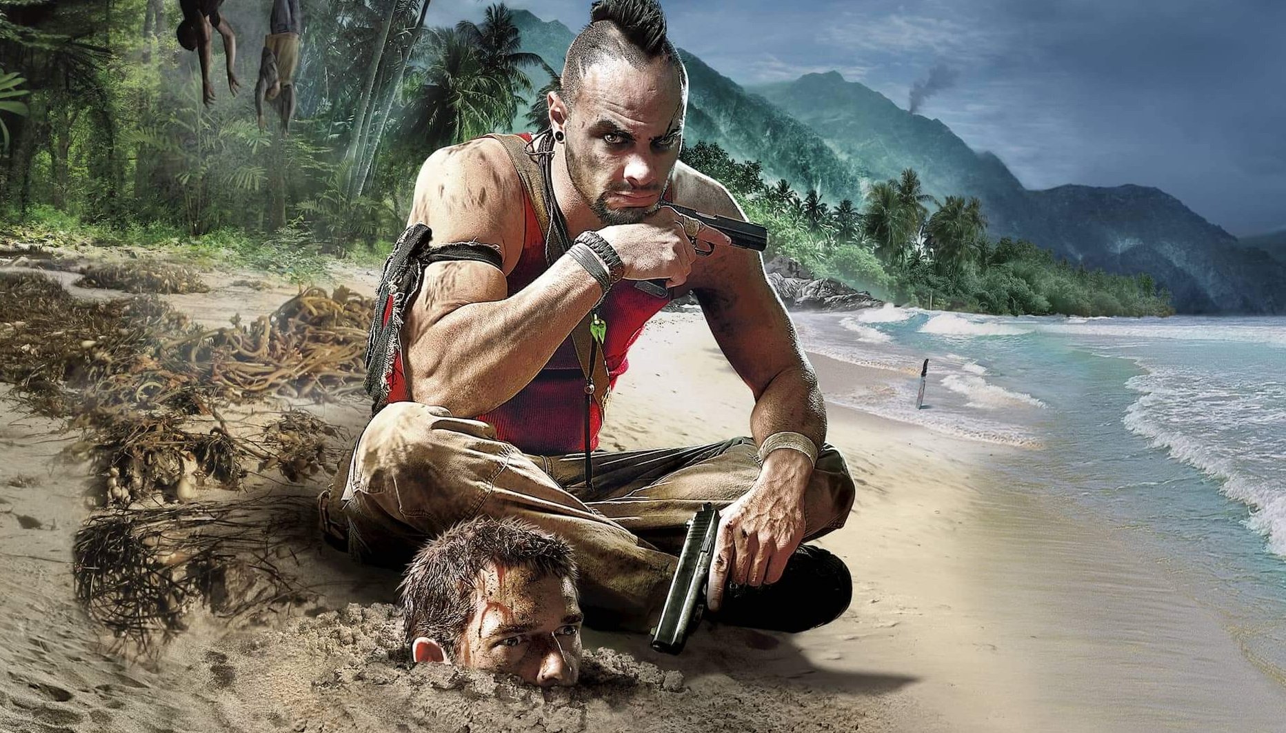 Art shows the villain of Far Cry 3.