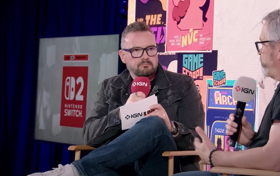 John Davison appears at IGN Live 2025.