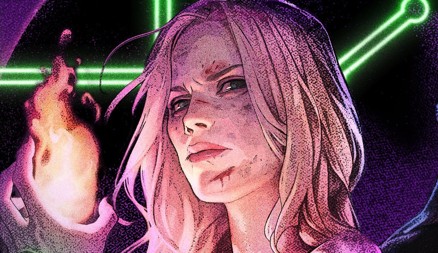 Judas' key art shows some of its characters.